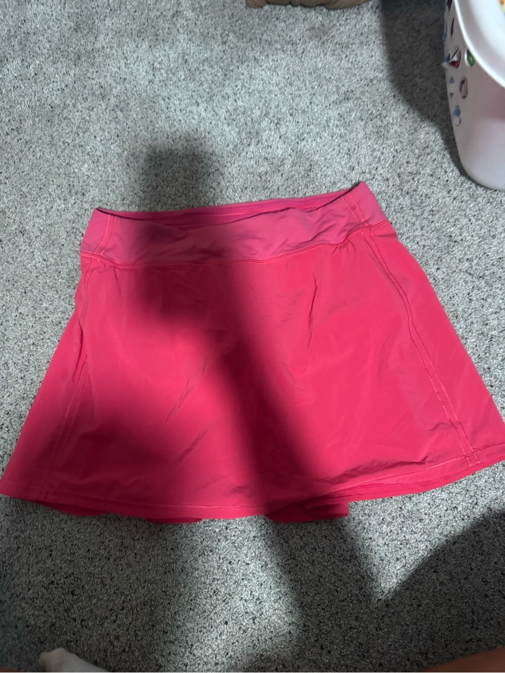lululemon athletica Hot Pink Skater Skort